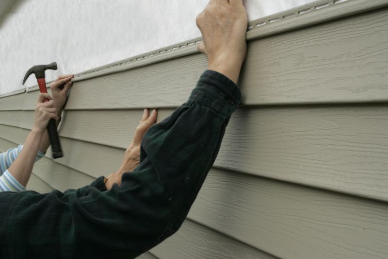Multi-Row Siding Installation